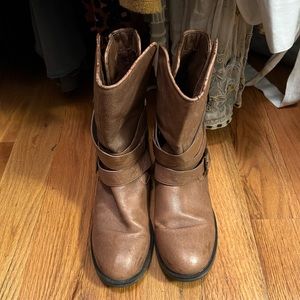 Steve Madden Leather Boots